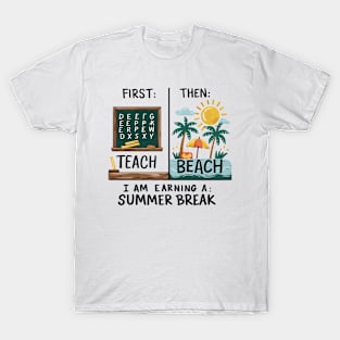 End Of School Year Funny summer Teacher Father's Day T-Shirt